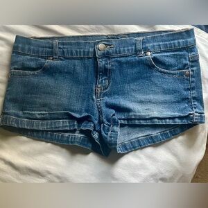 Classic Blue Denim Women's Jean Shorts